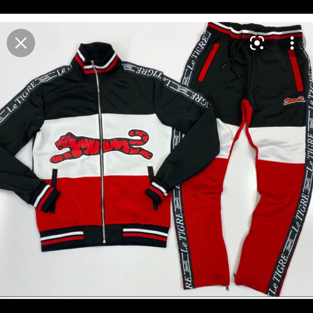 LE TIGRE- TRICOLOR TRACKSUIT